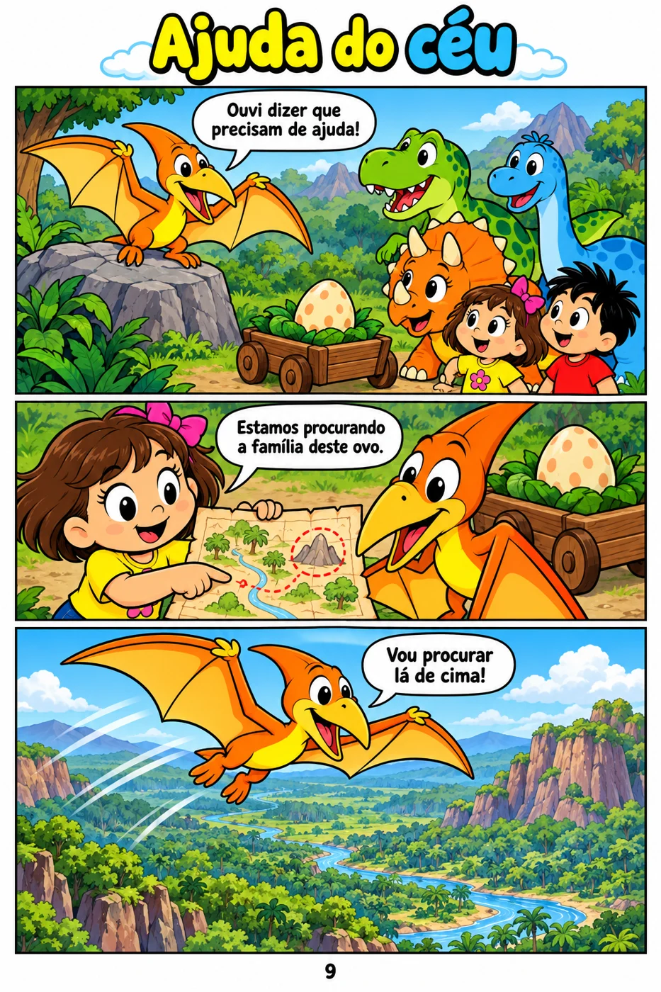 Ajuda do céu, página 11 do livro